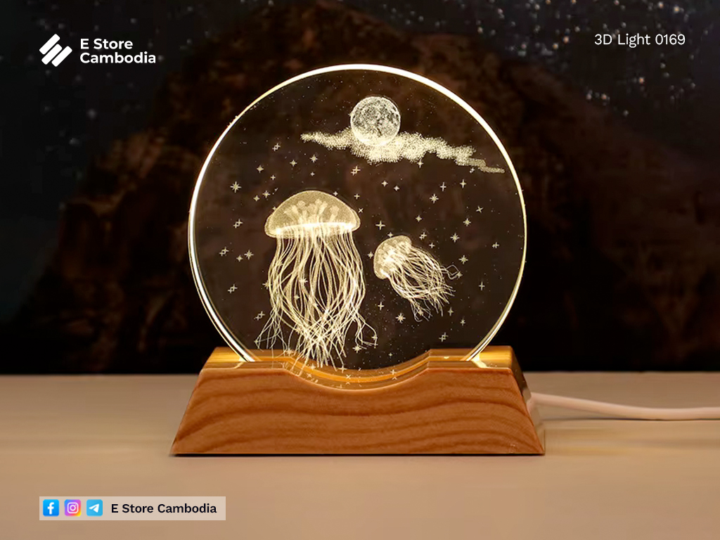 Jellyfish - 3D Light 0169